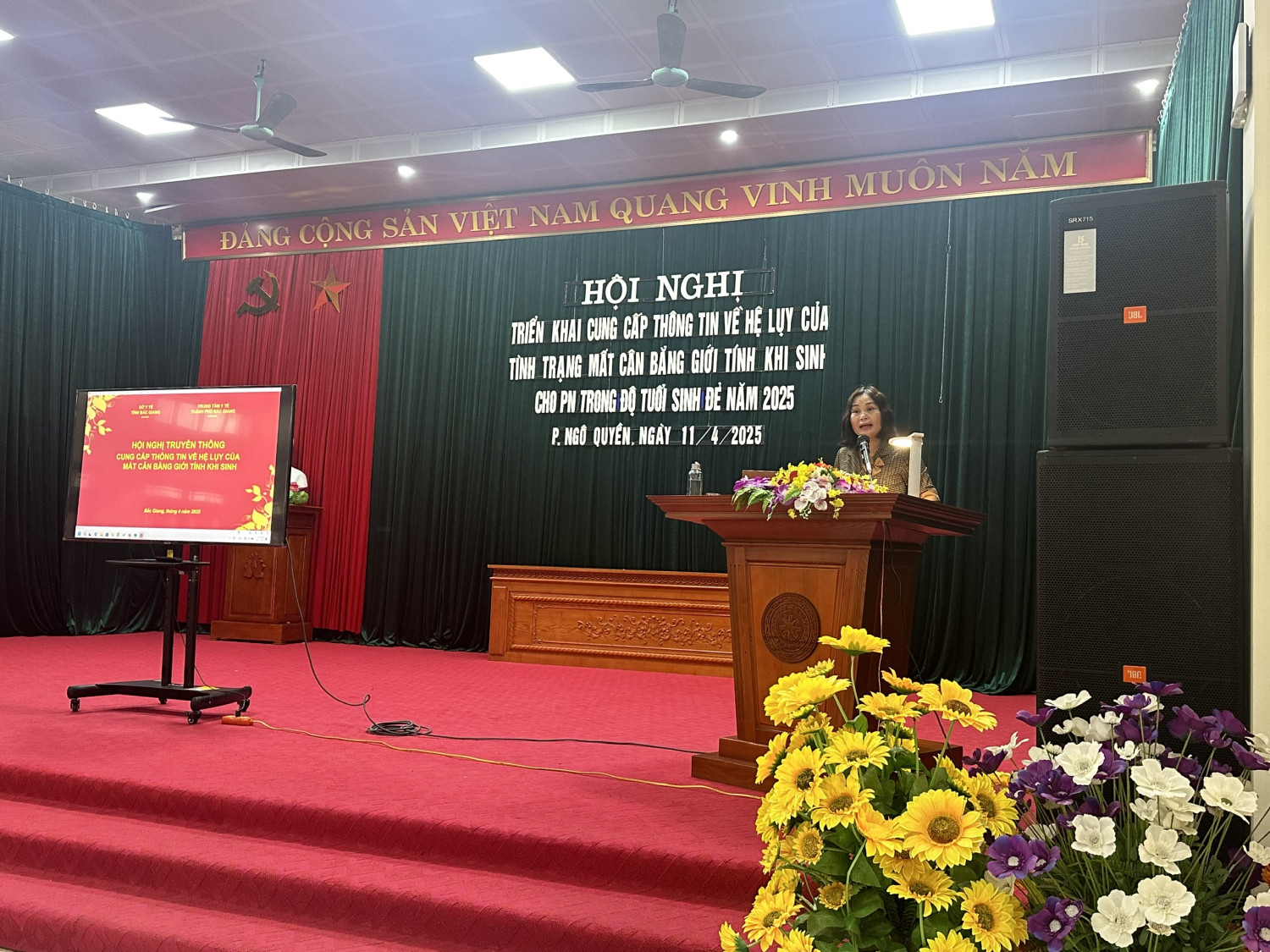 HỘI NGHỊ CUNG CẤP THÔNG TIN VỀ HỆ LỤY MẤT CÂN BẰNG GIỚI TÍNH KHI SINH TRÊN ĐỊA BÀN THÀNH PHỐ BẮC GIANG