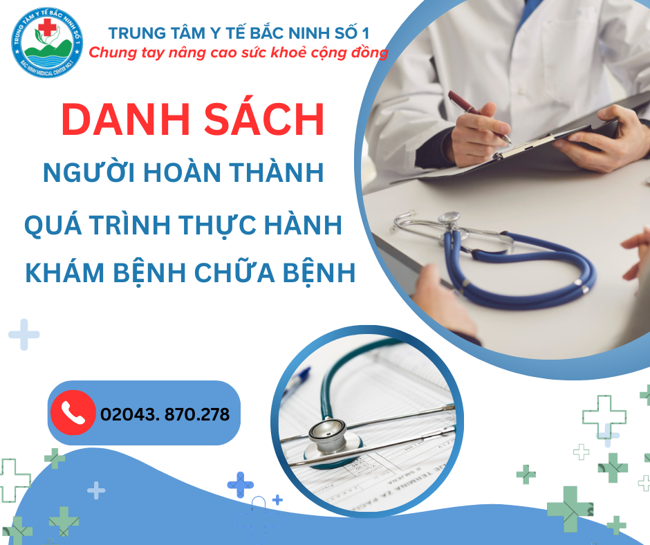 TRUNG TÂM Y TẾ BẮC NINH SỐ 1 Chung tay nâng cao sức khoẻ cộng đồng