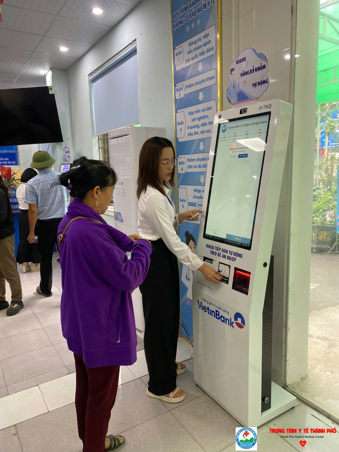 Đón tiếp Bệnh Nhân