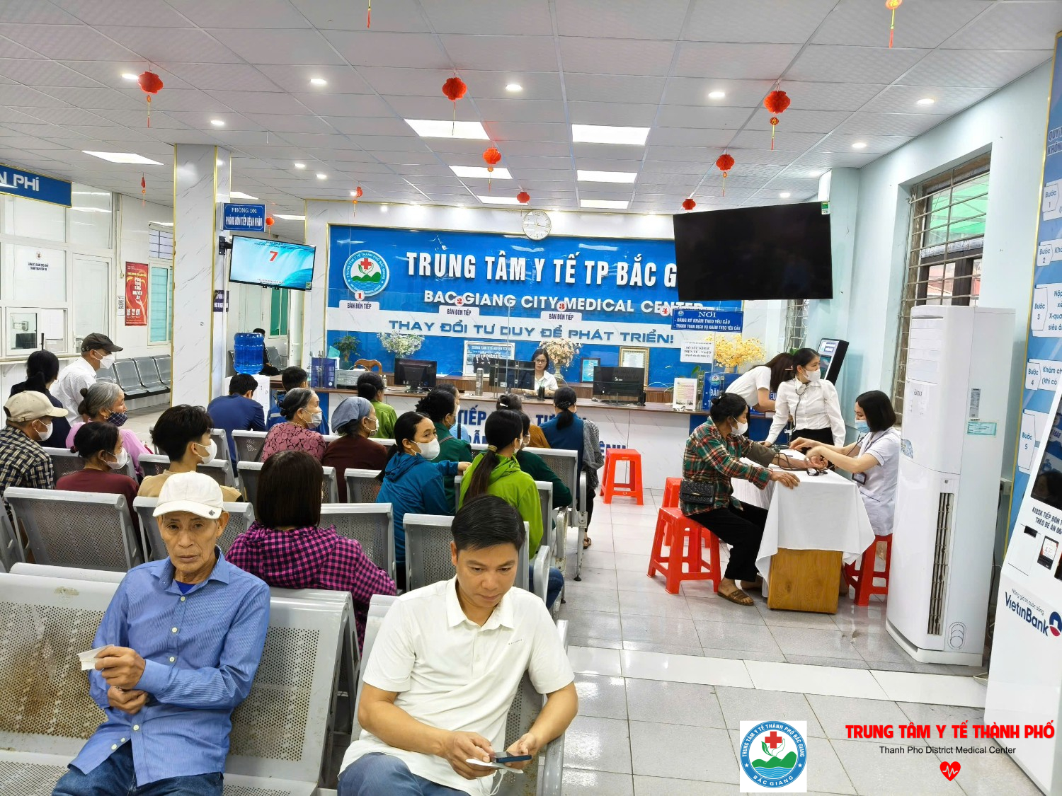 Đón tiếp Bệnh Nhân