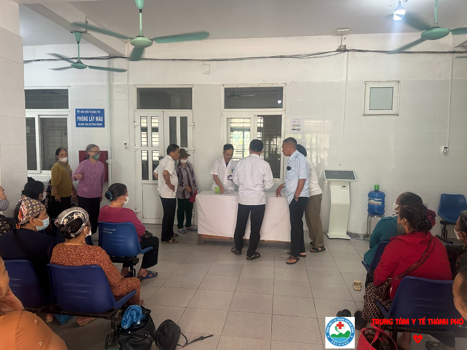 Đón tiếp Bệnh Nhân