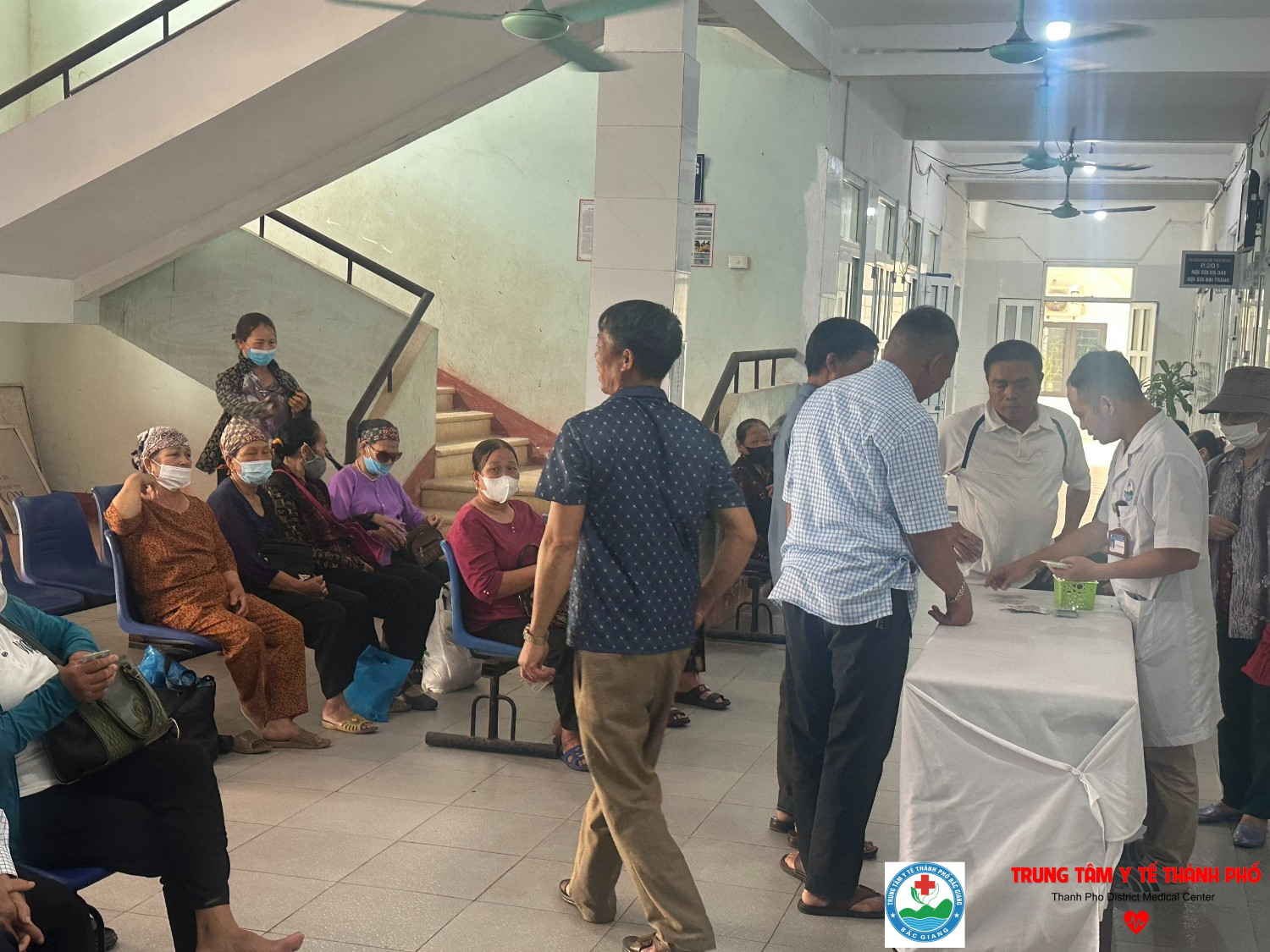 Đón tiếp Bệnh Nhân